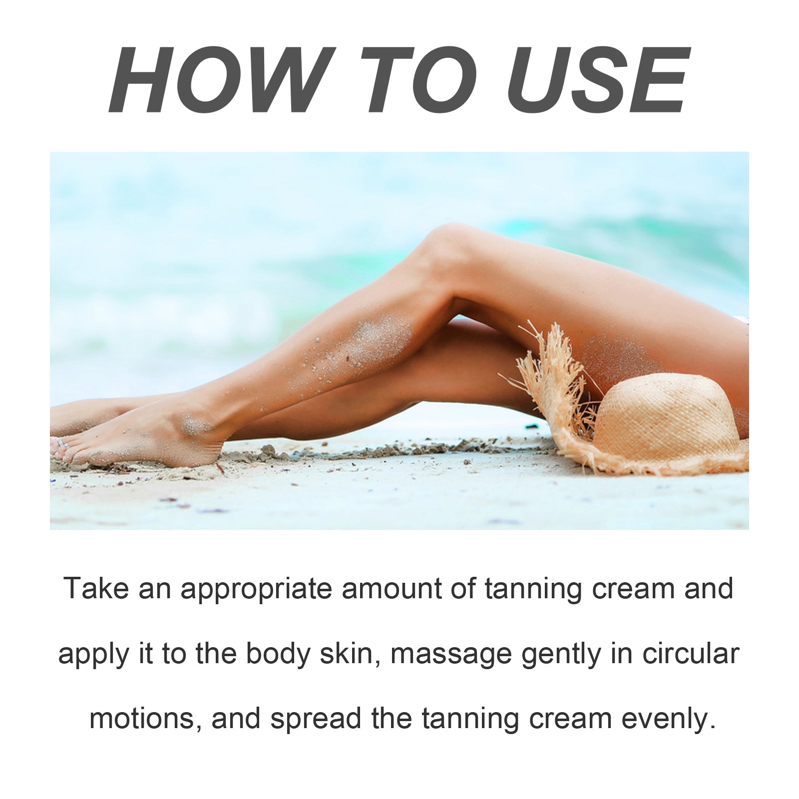 Leg Blackening Cream——Outdoor Sunbathing Even-tan Natural Tan Moisturizing cream for skin Tanning